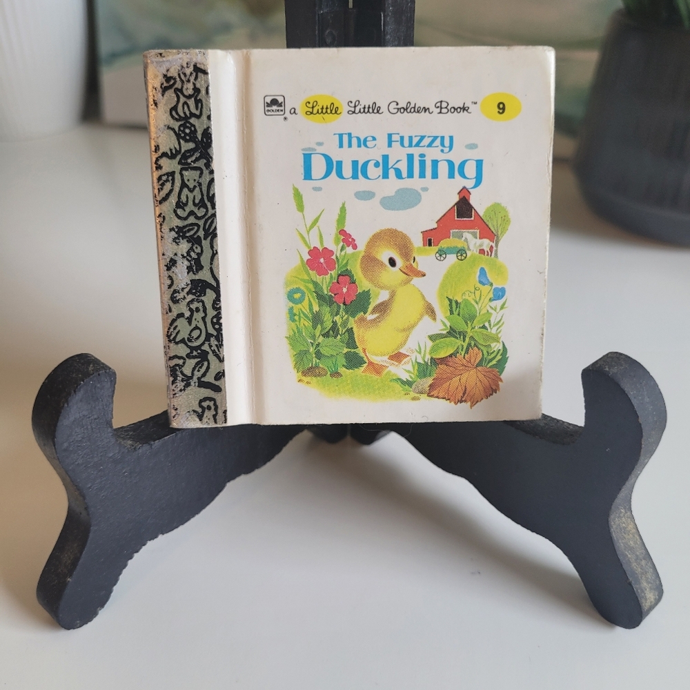 A Little Little Golden Book The Fuzzy Duckling Miniature Story Book